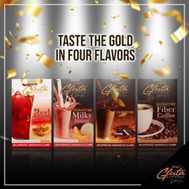 12in1 Glutalipo Gold Series Signature in 4 Flavours | Filipino Beauty Products NZ