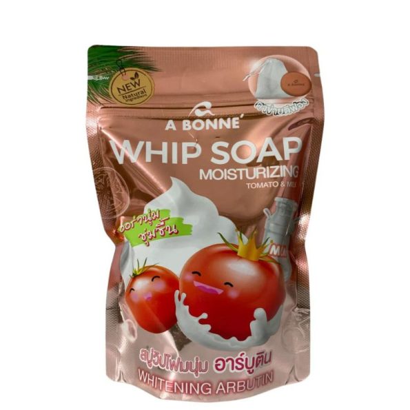 A Bonne Whip Soap Moisturizing Tomato & Milk | Thai Beauty Products NZ