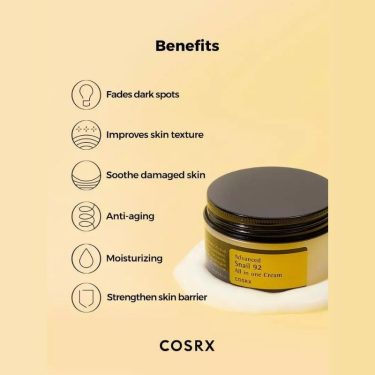 COSRX Advanced Snail 92 All in One Cream Benefits | Korean Beauty Products NZ