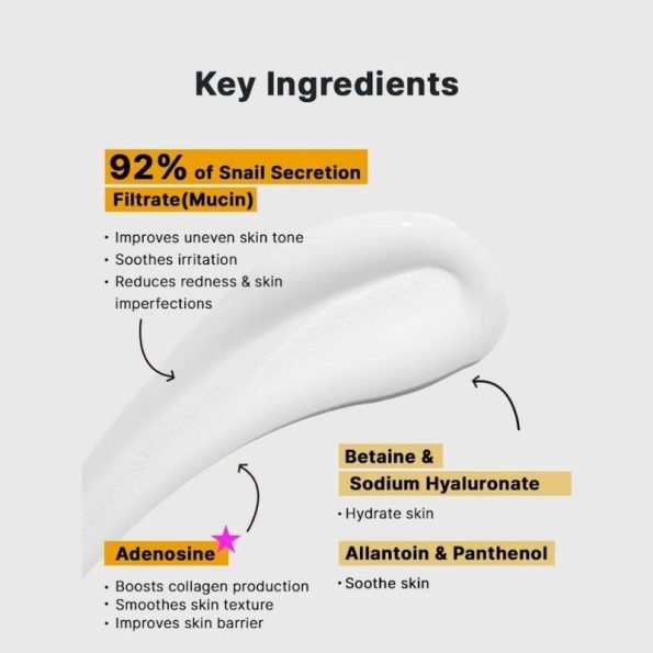 COSRX Advanced Snail 92 All in One Cream Ingredients | Korean Beauty Products NZ