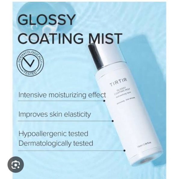 Benefits TIRTIR Glossy Coating Mist Refreshening Skin | Korean Beauty Products NZ