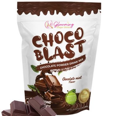 Glowming Shape Detox Choco Blast Chocolate Powder Drink Mix Chocolate Mint Flavor 10 sachets | Filipino Beauty Products NZ, Shop Filipino Beauty Brands NZ, Filipino Skin Care Shop Nz