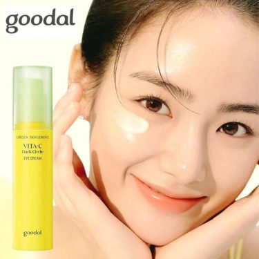 Goodal Green Tangerine Vita C Dark Circle Eye Cream - Result | Korean Beauty Products NZ