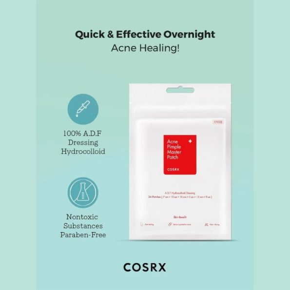 Ingredients-COSRX Acne Pimple Master Patch | Korean Beauty Products NZ