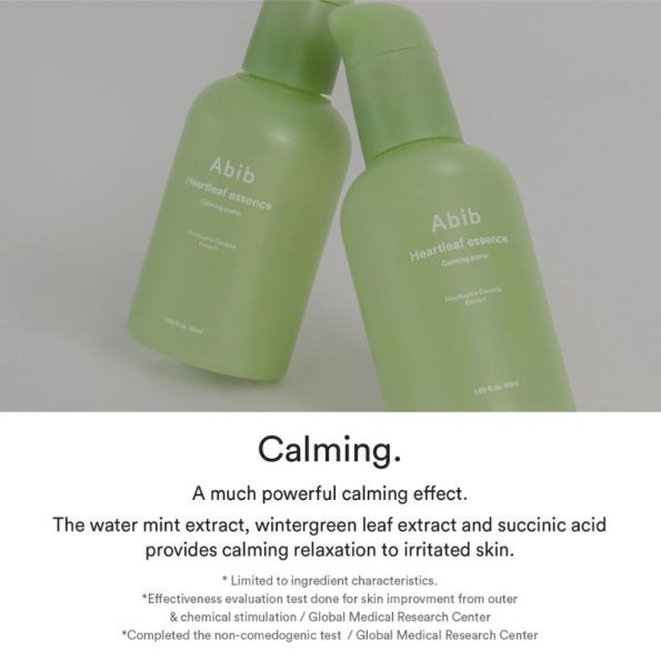 Benefits-Abib Heartleaf Essence Calming Pump | Korean Beauty Products NZ