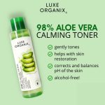 Luxe Organix Aloe Vera 98% Vit C Hydrabright Toner 150ml