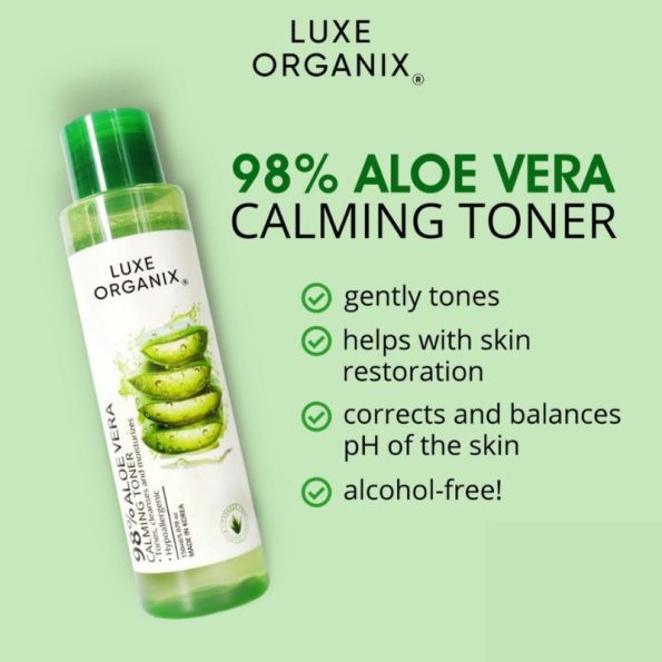 Benefits - Luxe Organix Aloe Vera 98% Vit C Hydrabright Toner | Filipino Beauty Products NZ, Shop Filipino Beauty Brands NZ, Filipino Skin Care Shop Nz