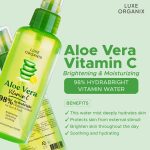 Luxe Organix Aloe Vera 98% Vit C Hydrabright Vitamin Water Mist