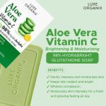 Luxe Organix Aloe Vera Vitamin C and Glutathione Soap 135g