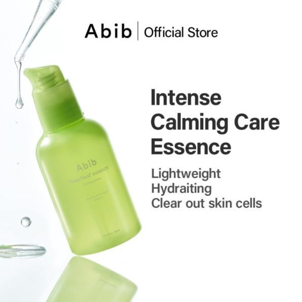 Features-Abib Heartleaf Essence Calming Pump | Korean Beauty Products NZ