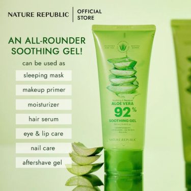 Features-Nature Republic Aloe Vera 92% Soothing Gel | Korean Beauty Products NZ