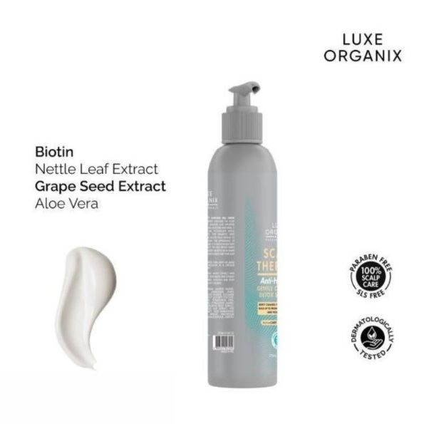 Ingredients-Luxe Organix Scalp Therapy Anti-Hair Fall Strengthening Shampoo | Filipino Beauty Products NZ, Shop Filipino Beauty Brands NZ, Filipino Skin Care Shop Nz