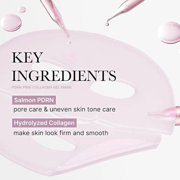 Ingredients-medicube PDRN Pink Collagen Gel Mask | Korean Beauty Products NZ