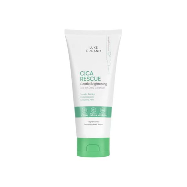 Luxe Organix Cica Rescue Gentle Brightening Cleanser 150g | Filipino Beauty Products NZ, Shop Filipino Beauty Brands NZ, Filipino Skin Care Shop Nz