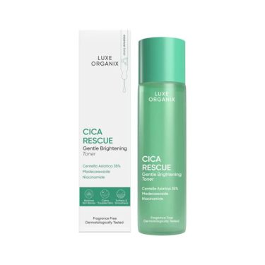 Luxe Organix Cica Rescue Gentle Brightening Toner 150ml | Filipino Beauty Products NZ, Shop Filipino Beauty Brands NZ, Filipino Skin Care Shop Nz