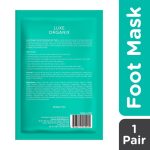 Luxe Organix Gentle Peeling Foot Mask 1pair