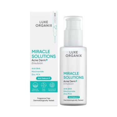 Luxe Organix Miracle Solutions Acne Derm+ Emulsion 80ml | Filipino Beauty Products NZ, Shop Filipino Beauty Brands NZ, Filipino Skin Care Shop Nz