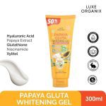 Luxe Organix Papaya Gluta Whitening Gel Triple Serum Boost 300ml