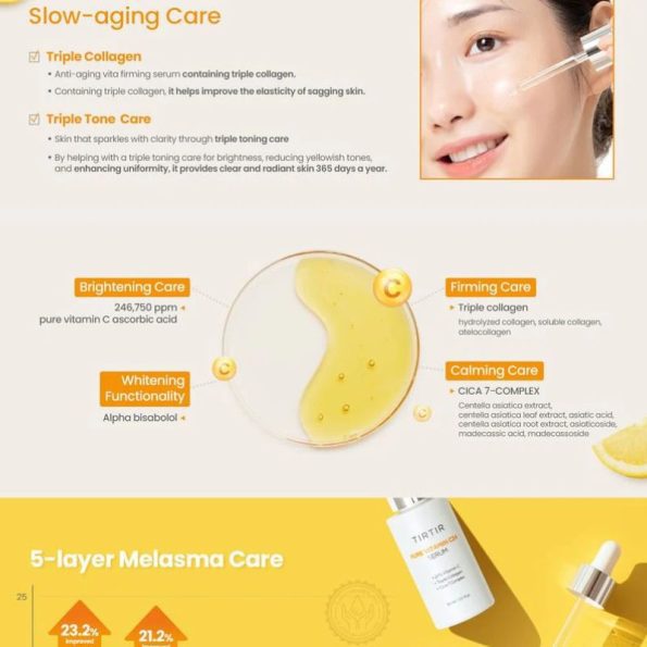 Tips-TIRTIR Pure Vitamin C24 Serum | Korean Beauty Products NZ