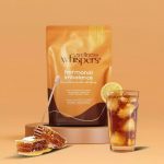 wellness whispers house blend ice tea with honey