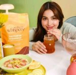 wellness whispers house blend ice tea with honey