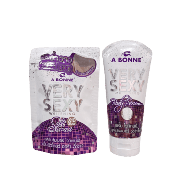Image of A Bonne products Very Sexy Whitening - Salt Scrub and Body Serum | Thai Beauty Products NZ