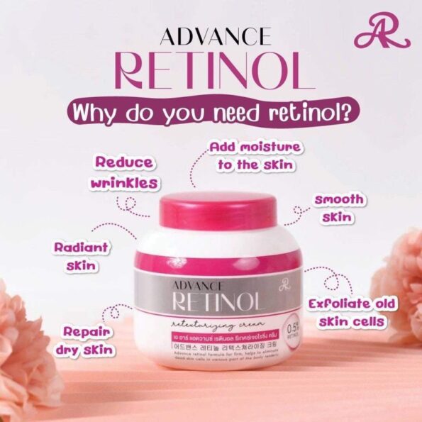 Image shows the reason why we need AR Advance Retinol, retexturizing cream | Thai Beauty Products NZ