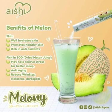 Aishi Thaikyo Melony displaying its benefits | Japanese Beauty Products NZ