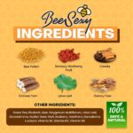 Image showing ingredients of Bee Sexy Bee Pollen | Filipino Beauty Products NZ
