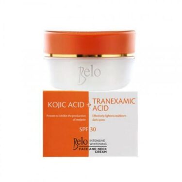 Belo Intense Whitening Face and Neck Cream Kojic Acid + Tranexamic Acid Spf30 50g | Filipino Beauty Products NZ