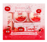 Brilliant Skin Essentials Tomato Micro-Exfoliating Facial Set includes facial soap, facial toner, facial cream, sunscreen gel cream | Filipino Beauty Products NZ