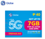 Globe LTE & 5G Prepaid SIM Roaming Ready