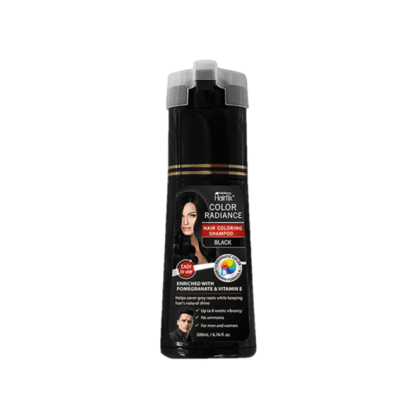 Hair Fix COlor Radiance Hair Coloring Shampoo-Black enriched with pomegranate & vitamin e, 200ml | Filipino Beauty Products NZ