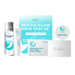 Her Skin Revita Glow Skin Rescue Kit includes soap, toner, sun defense, night cream | Filipino Beauty Products NZ