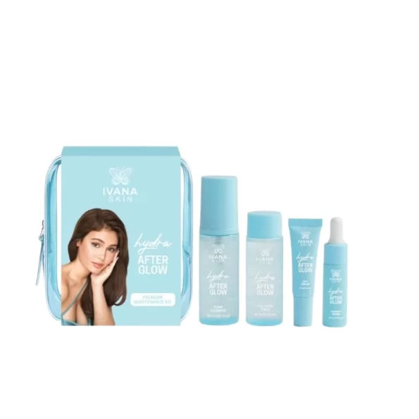 Ivana Skin Hydra After Glow Premium Maintenance Kit that includes Toner, Day Cream & Vit C Serum. | Filipino Beauty Products NZ