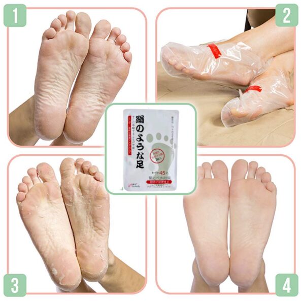 How Japan Butterfly Silky Feet FootMask works