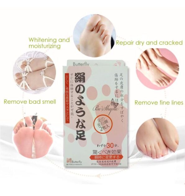 Benefits of Japan Butterfly Silky Feet FootMask