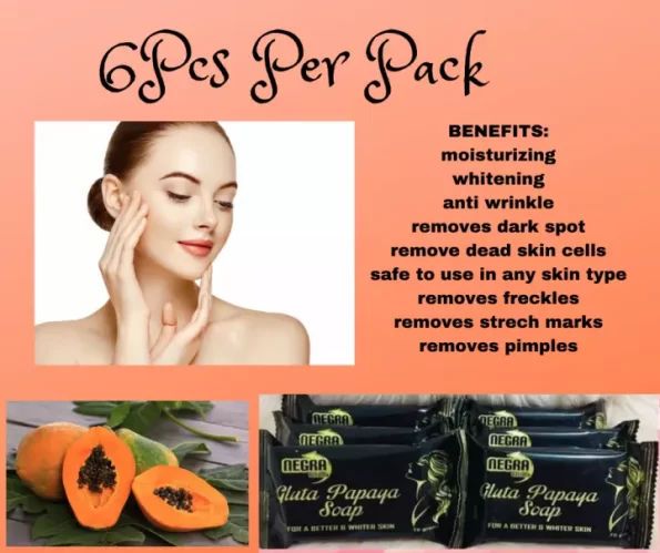 benefits of Negra Ultima Gluta Papaya Soap 6in1, for a better & whiter skin | Filipino Beauty Products NZ