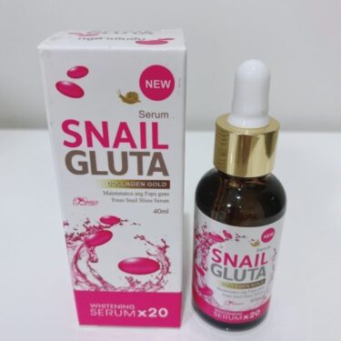 Perfect Skin Lady Snail Gluta Collagen Gold Whitening Serum X20 40ml