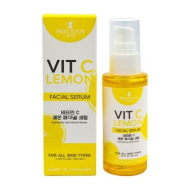 Precious Skin Lady Vit C Lemon Facial Serum, for all skin types 50ml | Thai Beauty Products NZ