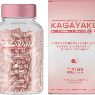 Rosmar Kagayaku Food Supplement with L-Glutathione, collagen & Sunblock Protect, 60caps | Filipino Skin Care Shop Nz