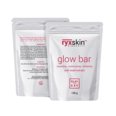 Ryx Skin Sincerity Glow Bar, cleansing, moisturizing, whitening with snail extract 135g | Filipino Skin Care Shop Nz