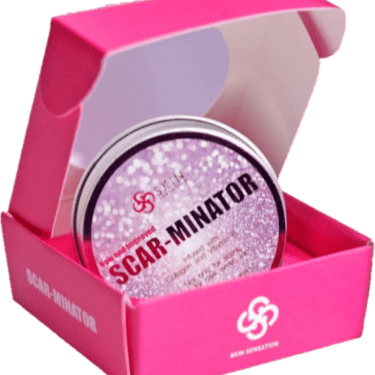 Skin sensation Scar-Minator, infused with collagen & vit e. Not only for scars, but for dark areas too | Filipino Skin Care Shop Nz
