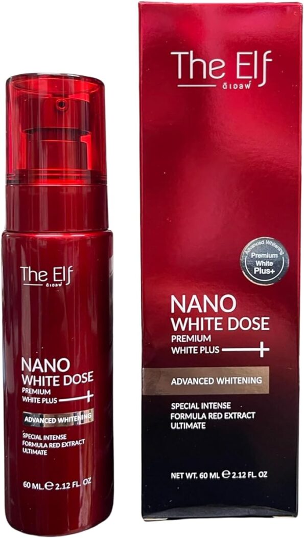 The Elf Nano White Dose premium white plus advanced whitening special intense, formula red extract, ultimate | Thai Beauty Products NZ