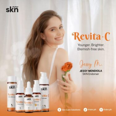 Jessy Mendiola, skn endorser, skn Revita C 5in1, includes Facial Wash, AHA/BHA Toner, Sunscreen, Retinol, Vitamin C Serum | Filipino Skin Care Shop Nz