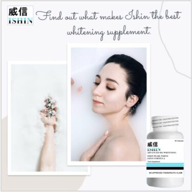 Result of using 威信 ISHIN Advanced White Japan Glutathione 60 capsules | Filipino Skin Care Shop Nz