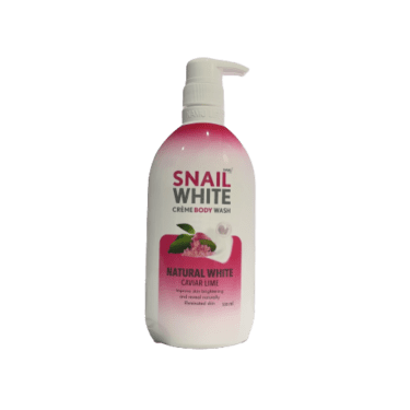 Namu Life SNAILWHITE Creme Body Wash: Snail Secretion Filtrate & Caviar Lime