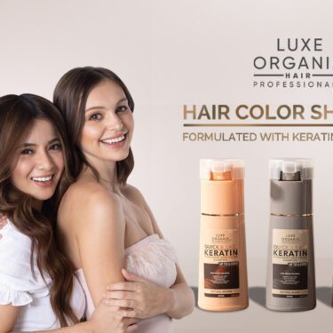 uxe Organix Permanent Hair Color Shampoo model