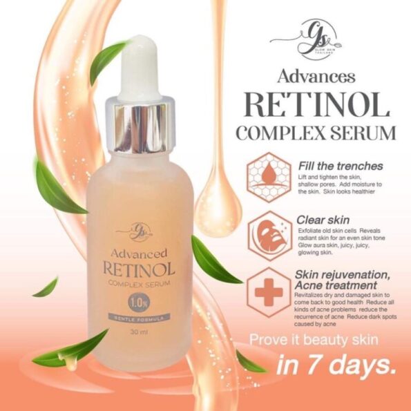 Glow Skin Thailand Advanced Retinol Complex Serum 1% advantages| Thai Beauty Products NZ