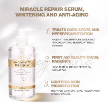 Benefits of AS Ashley Shine Niacinamide Pure Serum Face & Body Serum